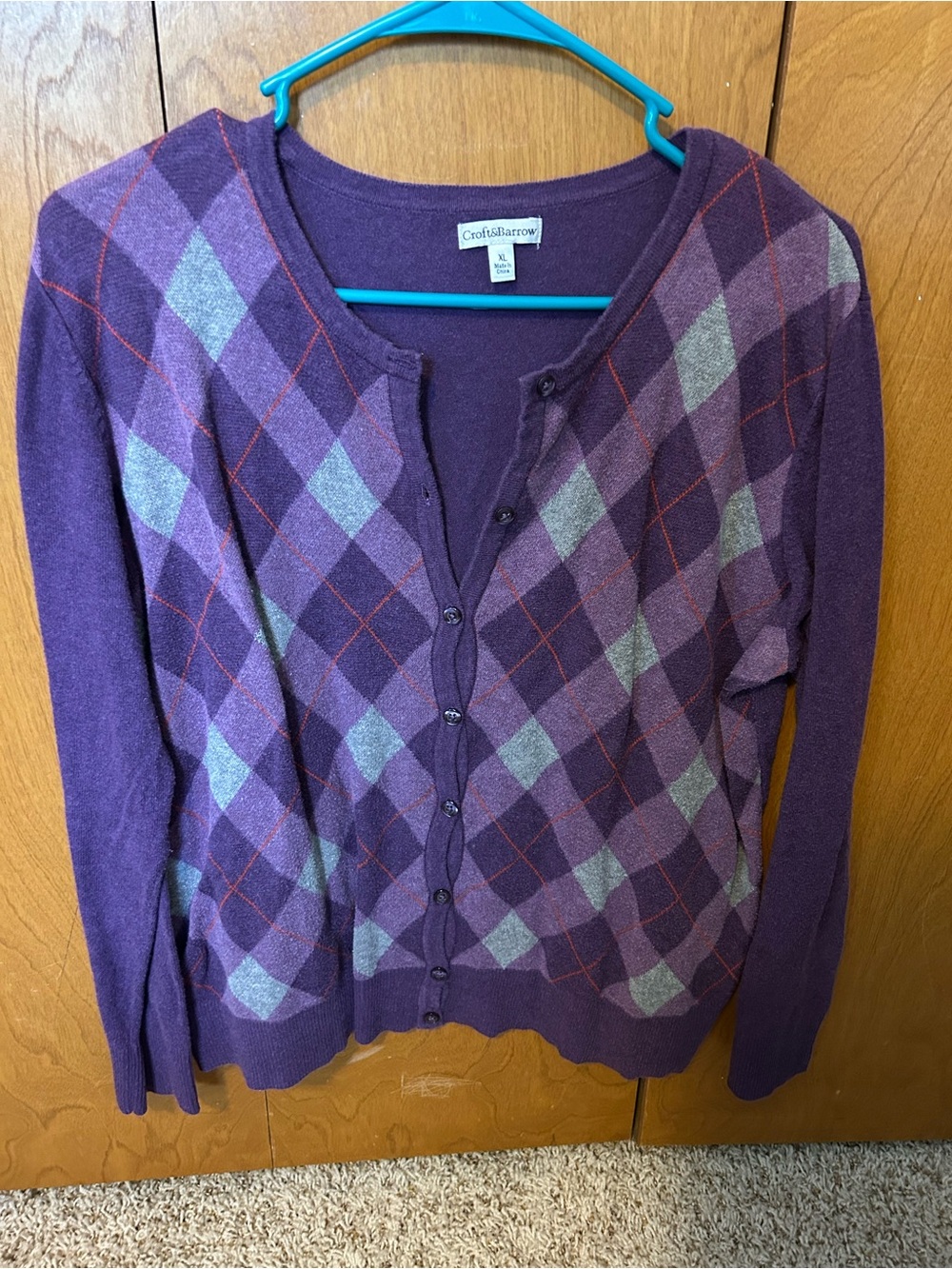 Set of 4 Argyle Sweaters